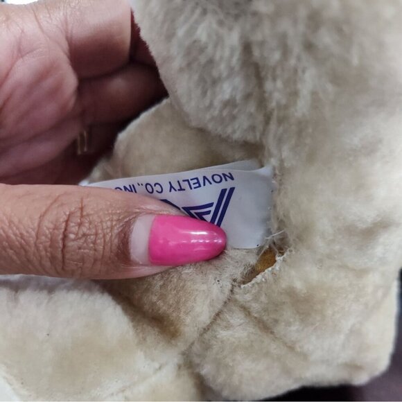 Vintage Ace Novelty I Heart Cats Dog Garfield Tail Plush Stuffed Animal - Picture 10 of 10